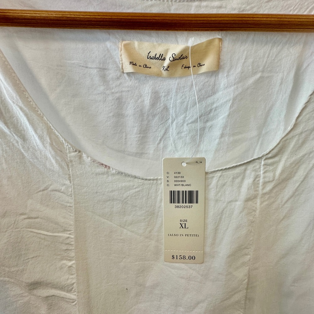 Anthropologie cotton white dress - Picture 5 of 8